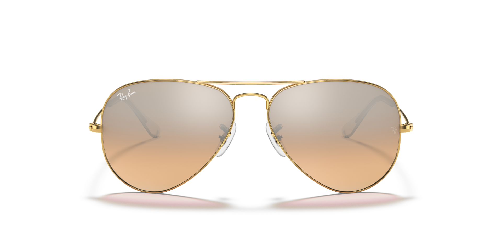 Ray-Ban Aviator Classic RB3025 001/3E gold sunglasses 55mm front view