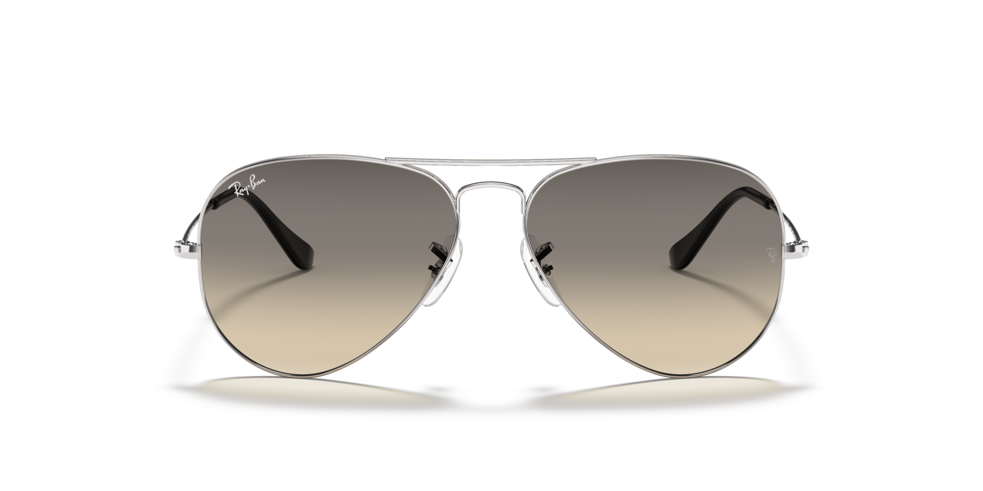 Ray-Ban Aviator Classic RB3025 003/32 silver sunglasses 58mm front view