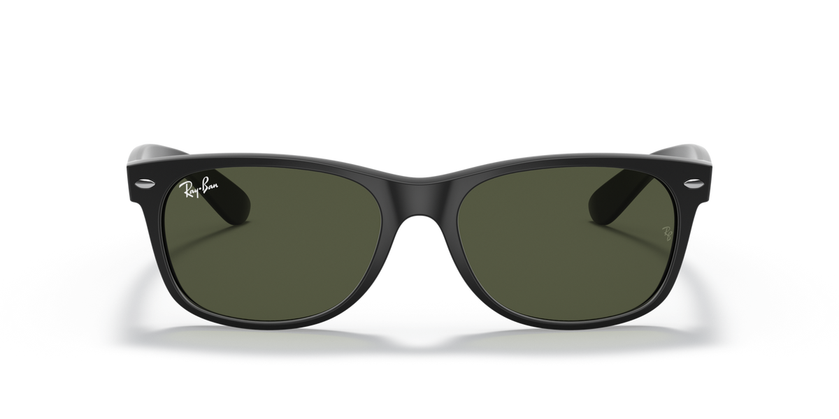 Ray-Ban RB2132 622 rubber black sunglasses 55mm