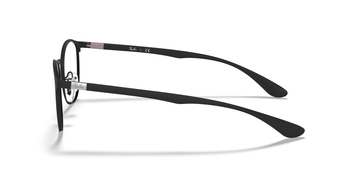 Ray-Ban RX6355 2503 black eyeglasses 50mm side view