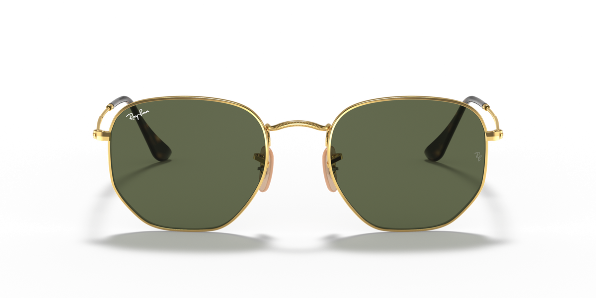 Ray-Ban RB3548N 001 arista gold sunglasses 54mm