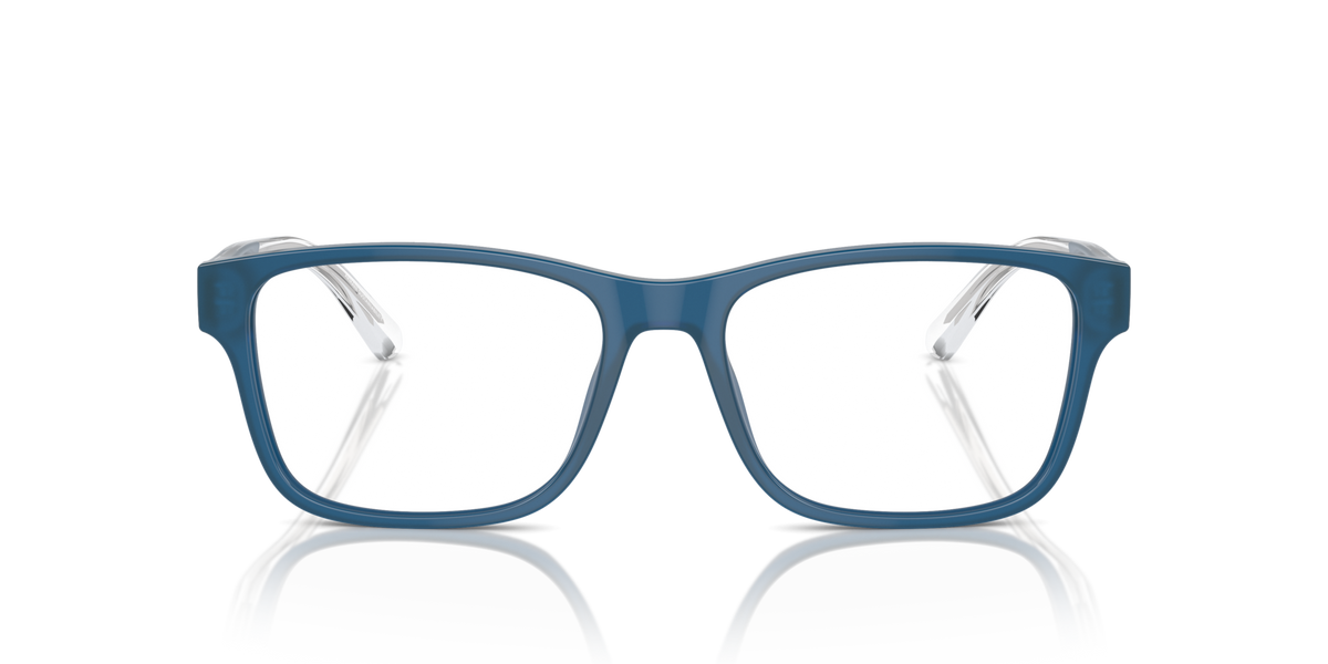 Emporio Armani EA3239 6092 shiny opaline blue eyeglasses 53mm