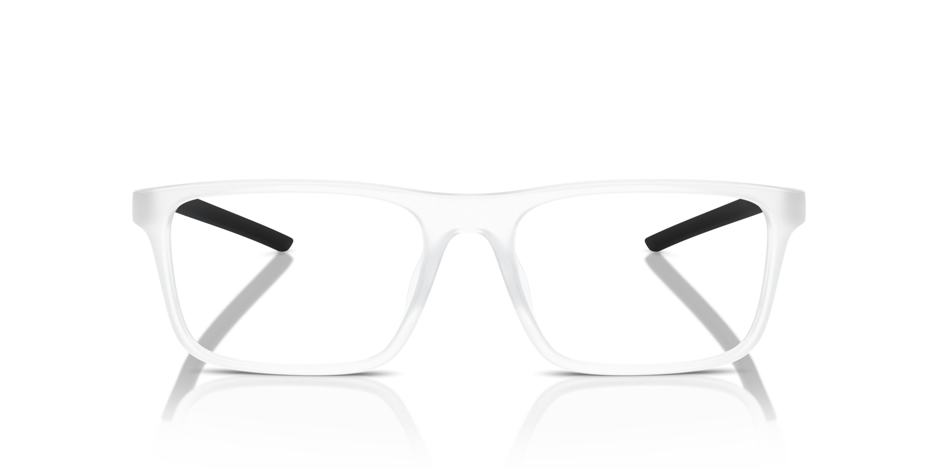 Ferrari FZ8001U 505 transparent grey eyeglasses 54mm front view