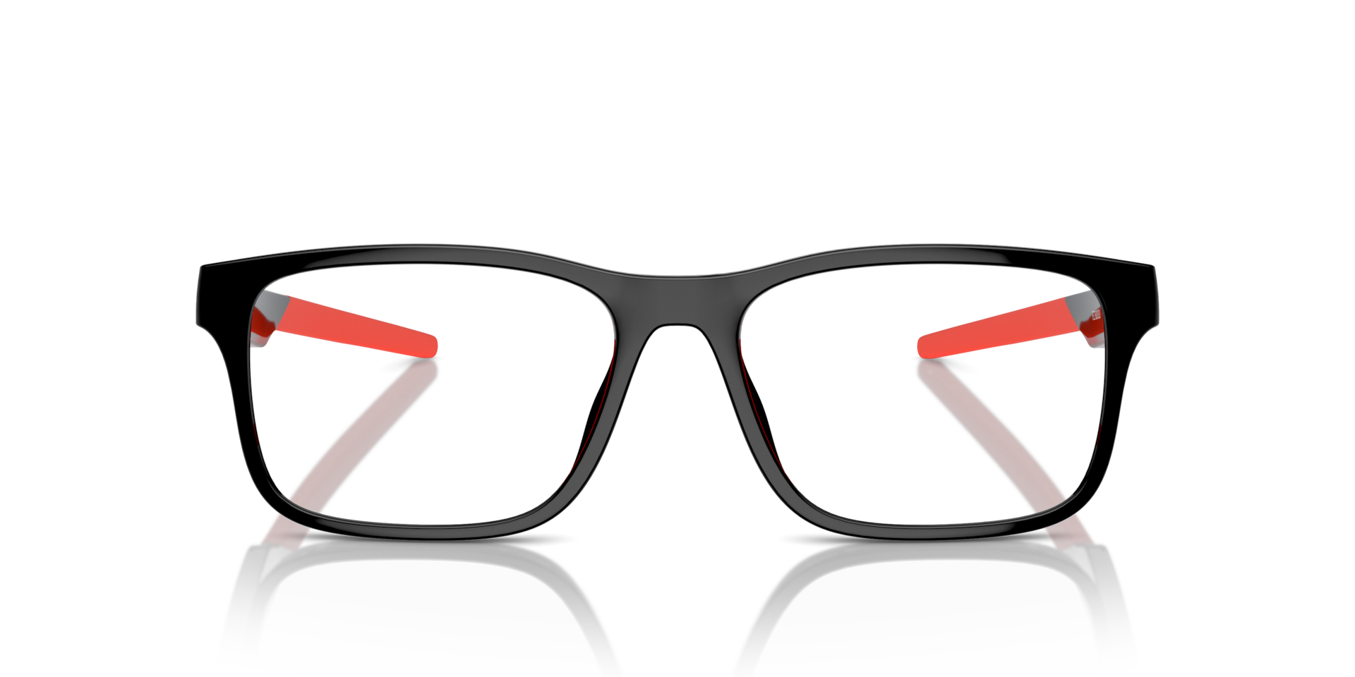 Ferrari FZ8003U 501 black eyeglasses 56mm front view