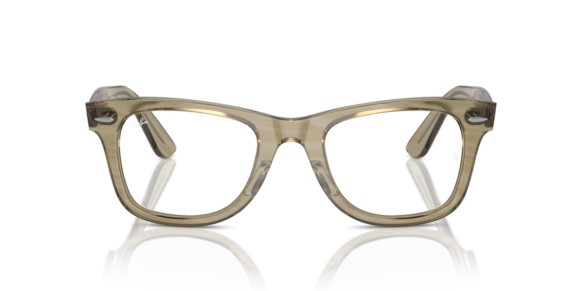 Ray-Ban RX4340V 8381 photo striped grey eyeglasses 50mm