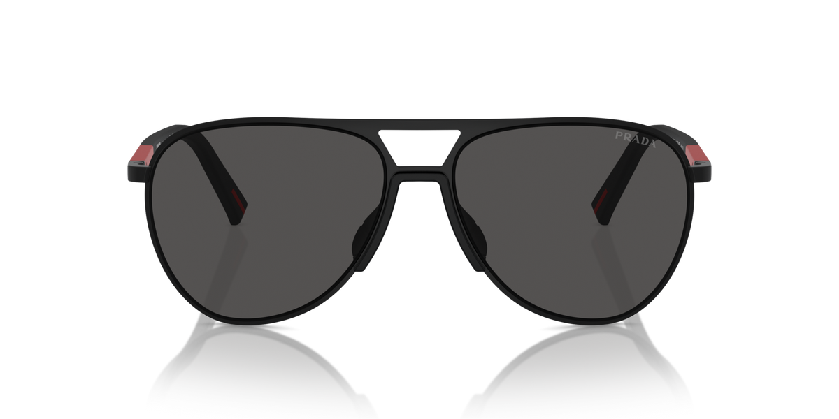 Prada Linea Rossa PS53ZS 1BO06F matte black sunglasses 59mm