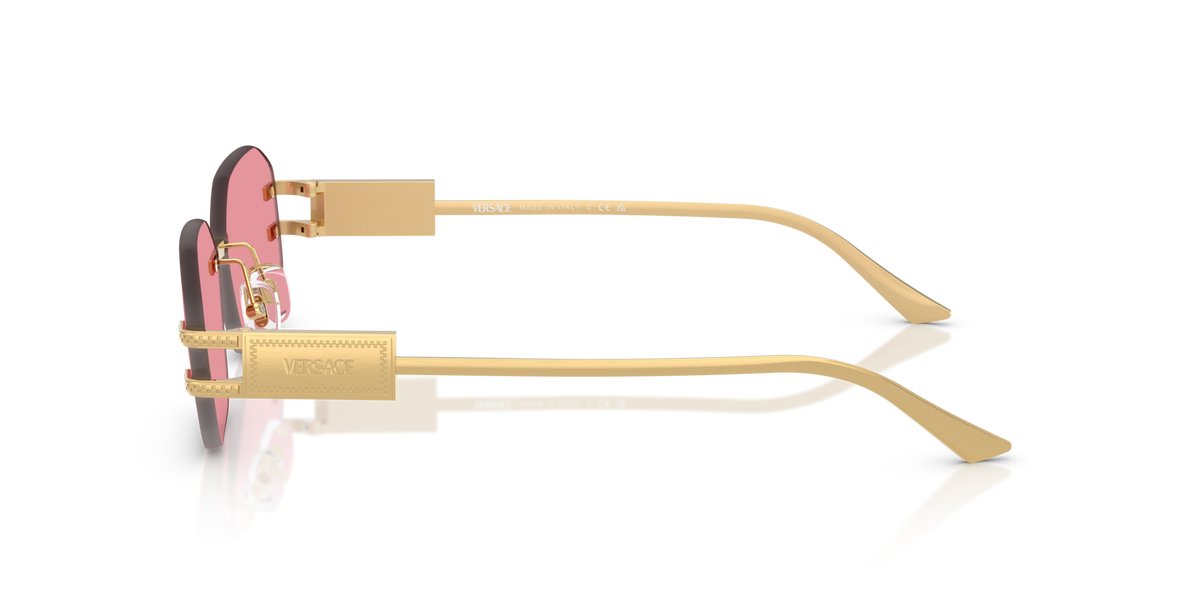 Versace VE2274 100284 gold sunglasses 58mm side view
