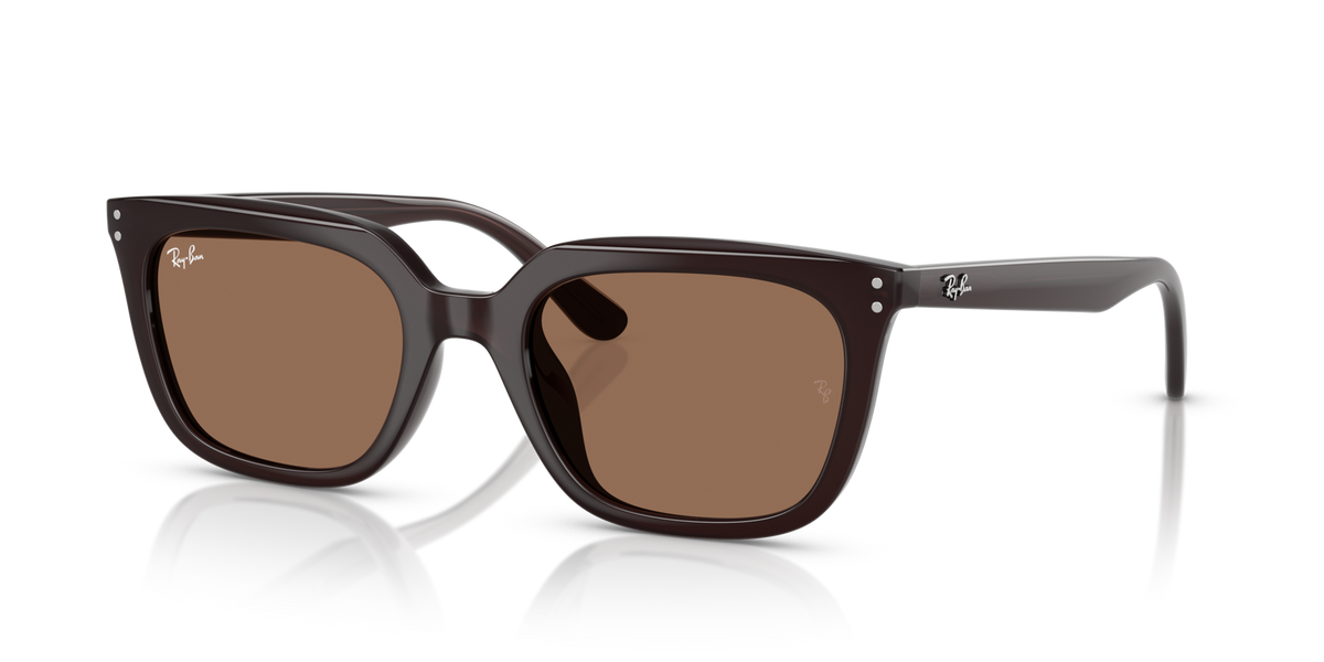 Ray-Ban RB4439D 623173 opal brown sunglasses 54mm angled view