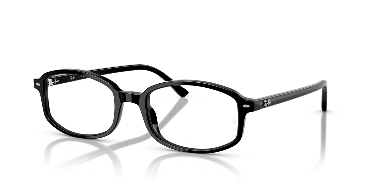 Ray-Ban RX5432 2000 black eyeglasses 54mm angled view
