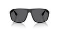 Emporio Armani EA4029 5001T3 – Matte Black Polarized Sunglasses (64mm)