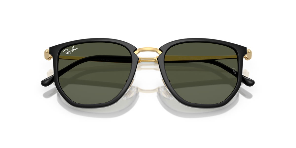 Ray-Ban RB4451 630631 black sunglasses 50mm folded view