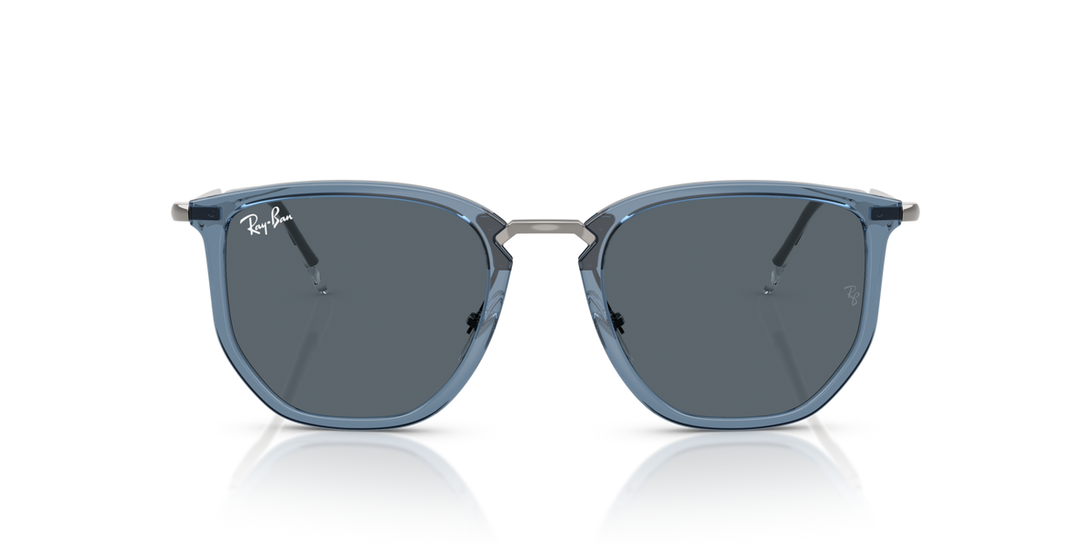 Ray-Ban RB4451 6803R5 transparent blue sunglasses 50mm