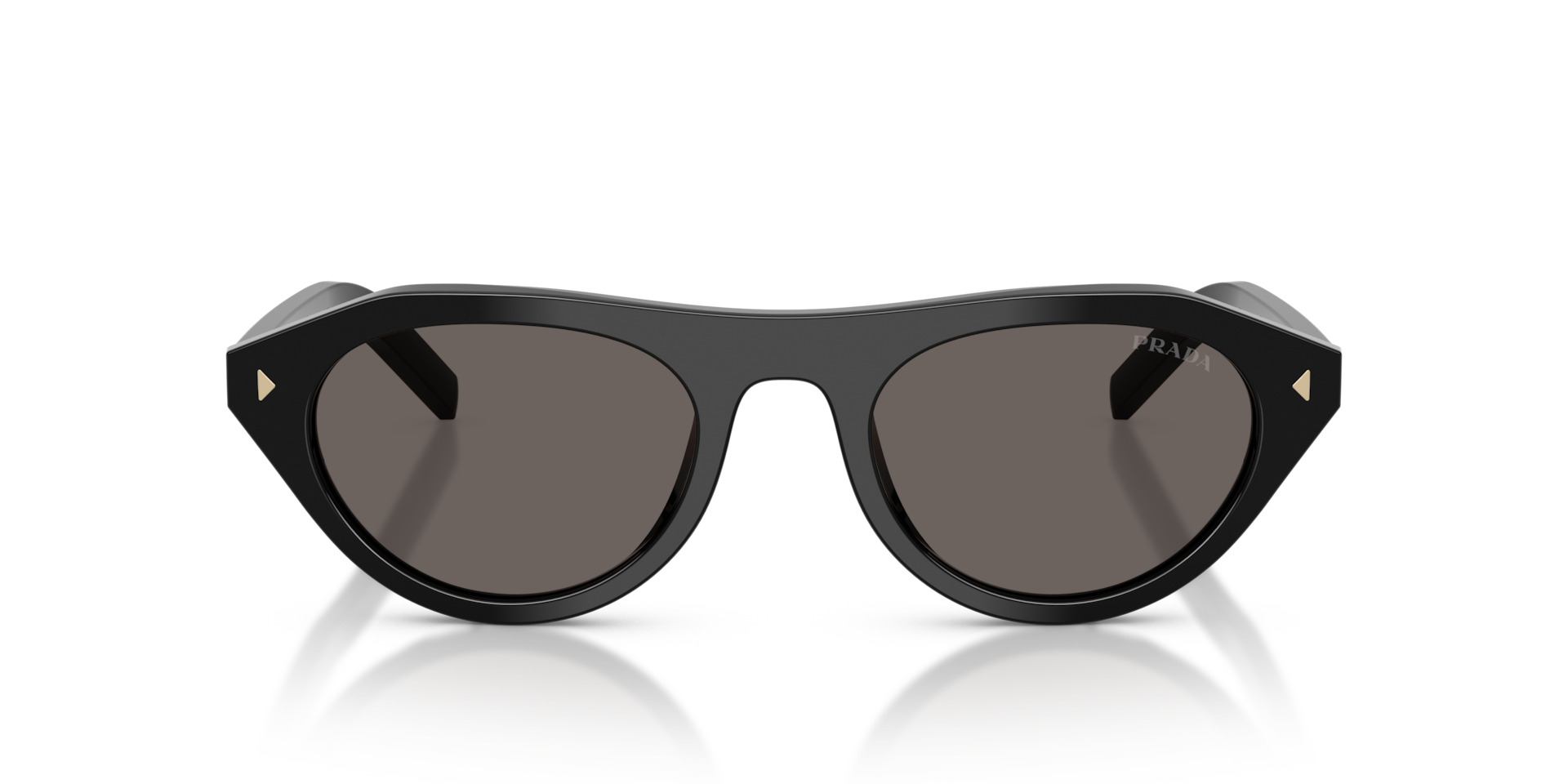 Prada PR B15S 16K731 black sunglasses 51mm front view