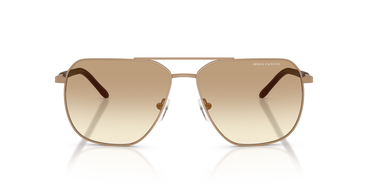 Armani Exchange AX2057S 612913 matte beige sunglasses 59mm