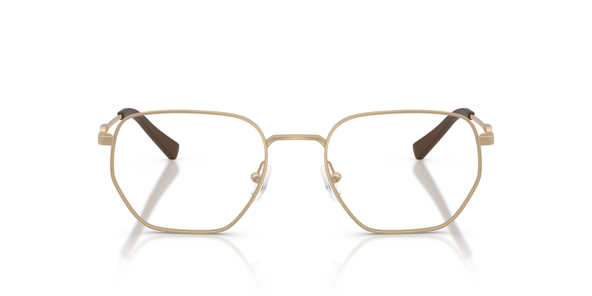 Armani Exchange AX1074 6121 matte pale gold eyeglasses 53mm