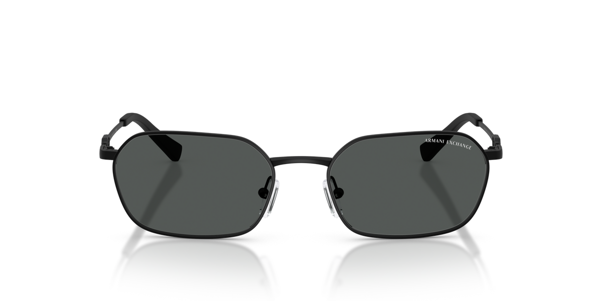 Armani Exchange AX2056S 600087 matte black sunglasses 54mm