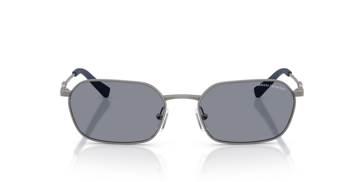 Armani Exchange AX2056S 6003/1 matte gunmetal sunglasses 54mm