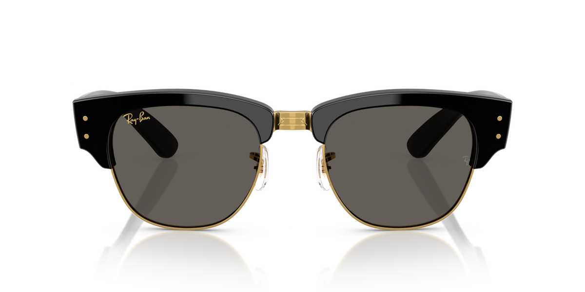 Ray-Ban RB0316S 6826J5 black on gold sunglasses 50mm