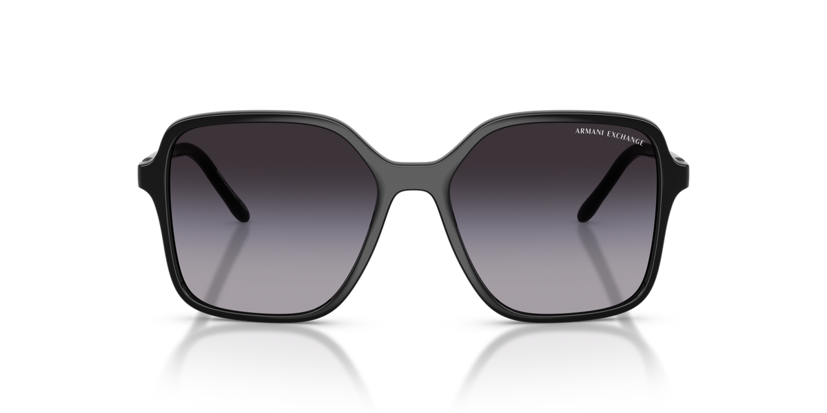Armani Exchange AX4163S 81788G shiny black sunglasses 53mm