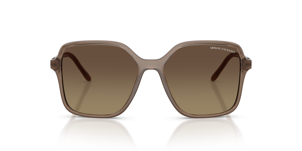 Armani Exchange AX4163S 8396T5 shiny opal brown sunglasses 53mm