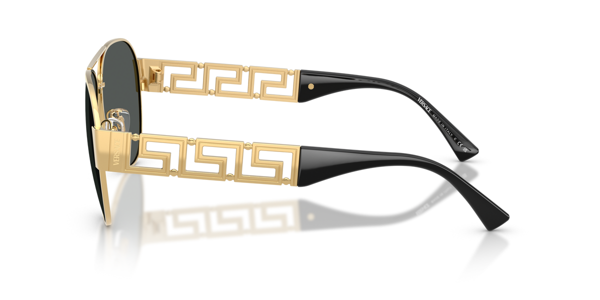 Versace VE2289 100287 gold sunglasses 61mm side view