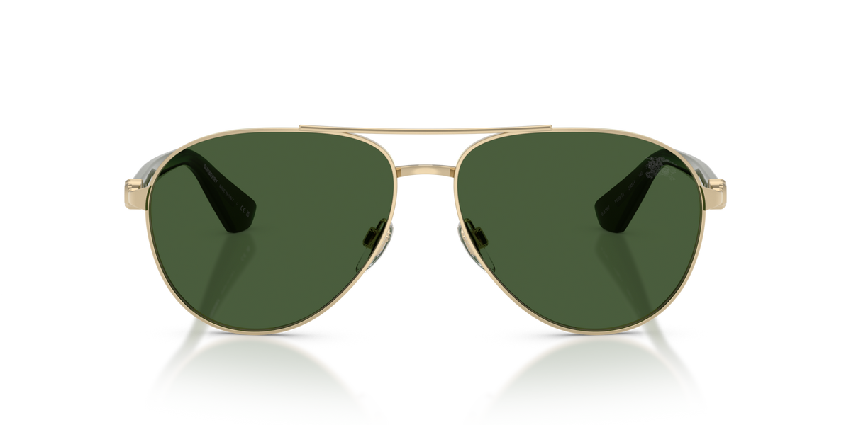 Burberry BE3167 110971 light gold sunglasses 59mm