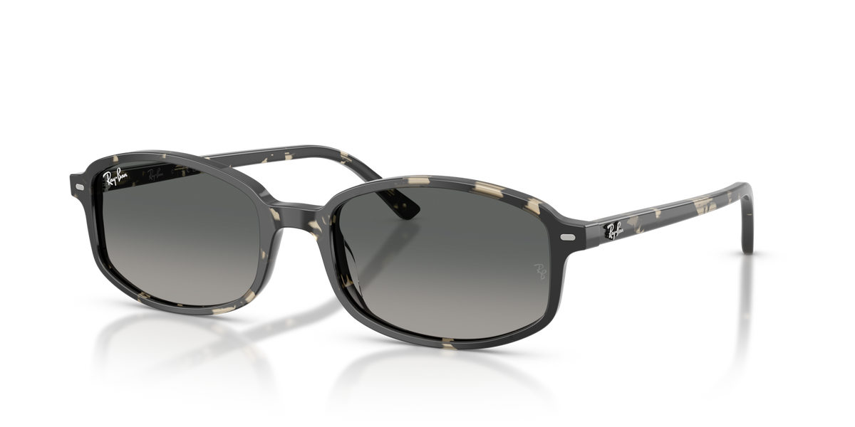 Ray-Ban RB2232 133371 grey havana sunglasses 54mm angled view