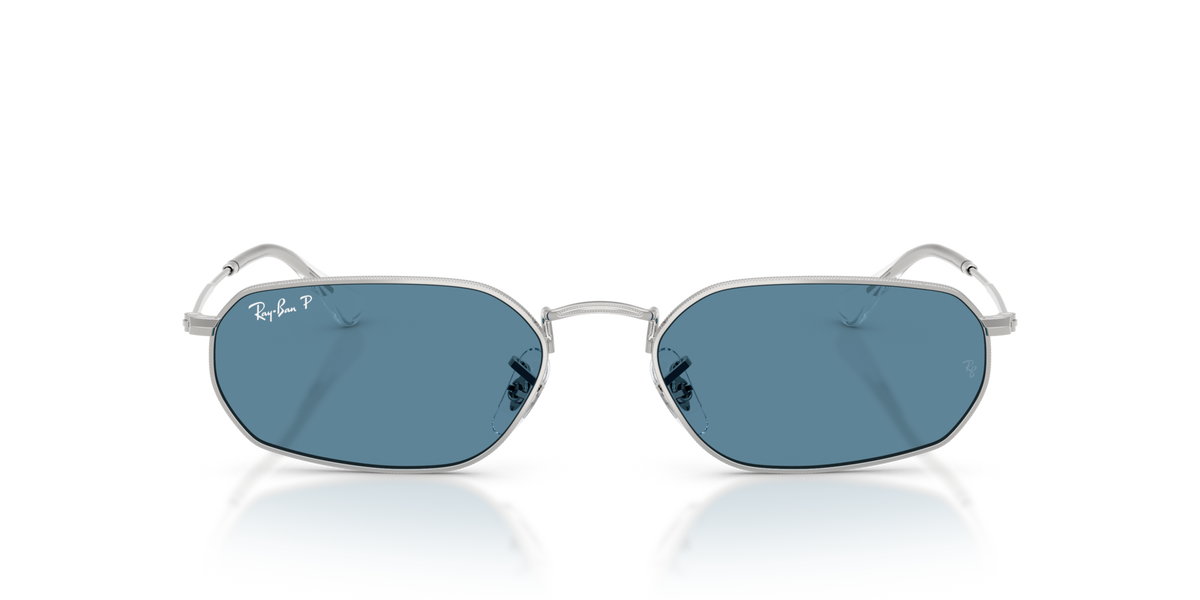 Ray-Ban RB3947 003/S2 silver sunglasses 54mm