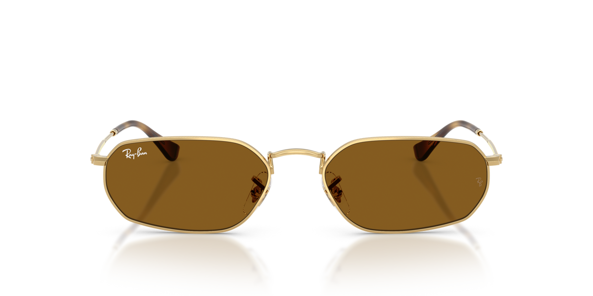 Ray-Ban RB3947 001/33 arista gold sunglasses 54mm