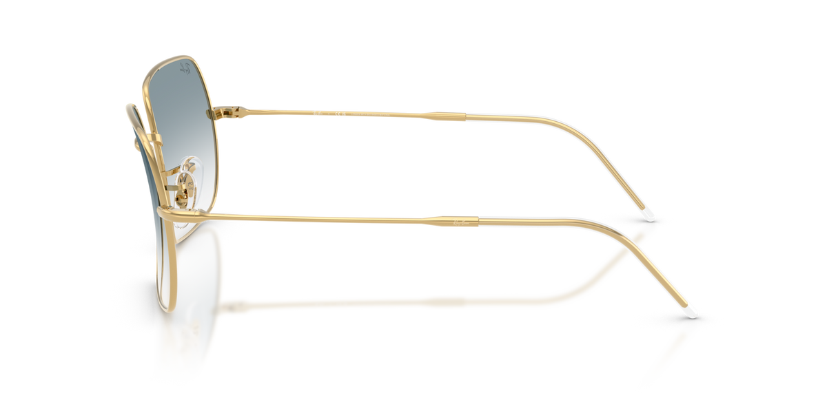 Ray-Ban RBR0104S 001/79 arista gold sunglasses 54mm side view