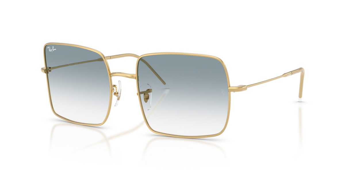 Ray-Ban RBR0104S 001/79 arista gold sunglasses 54mm angled view