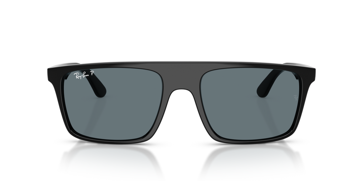Ray-Ban RB2222 901/3R black sunglasses 55mm