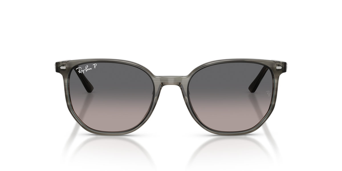 Ray-Ban RB2197 1438M3 striped grey sunglasses 52mm