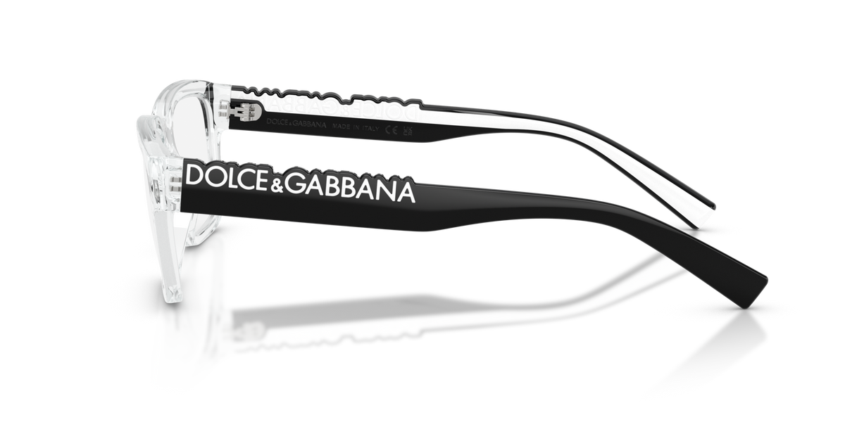 Dolce & Gabbana DG5112 3133 crystal eyeglasses 53mm side view