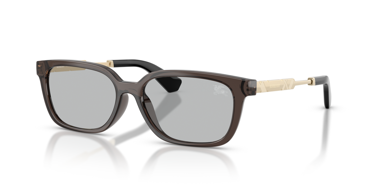 Burberry BE4481D 411287 grey sunglasses 54mm angled view