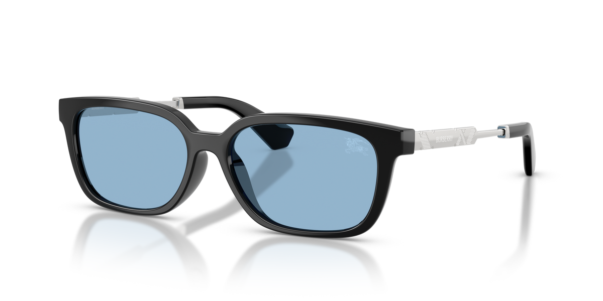 Burberry BE4481D 300172 black sunglasses 54mm angled view