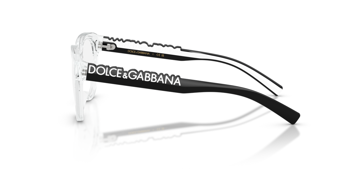 Dolce & Gabbana Kids DX5007 3133 crystal eyeglasses 49mm side view