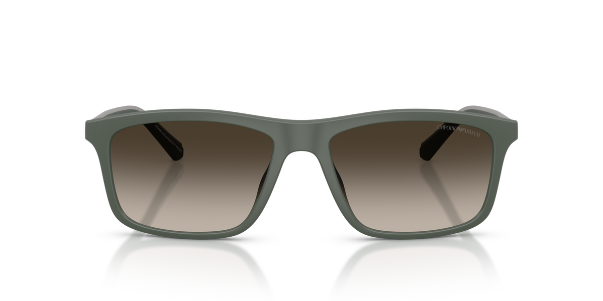Emporio Armani EA4257U 631213 matte green sunglasses 57mm