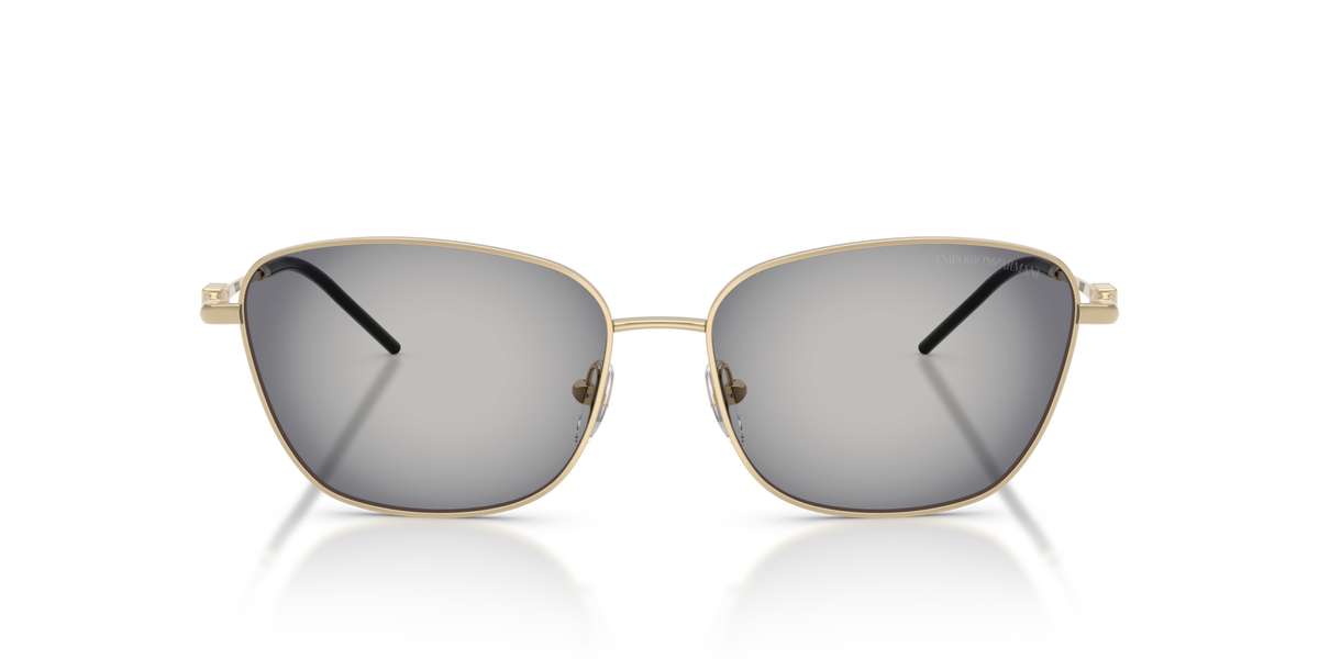 Emporio Armani EA2170 30138G shiny pale gold sunglasses 57mm