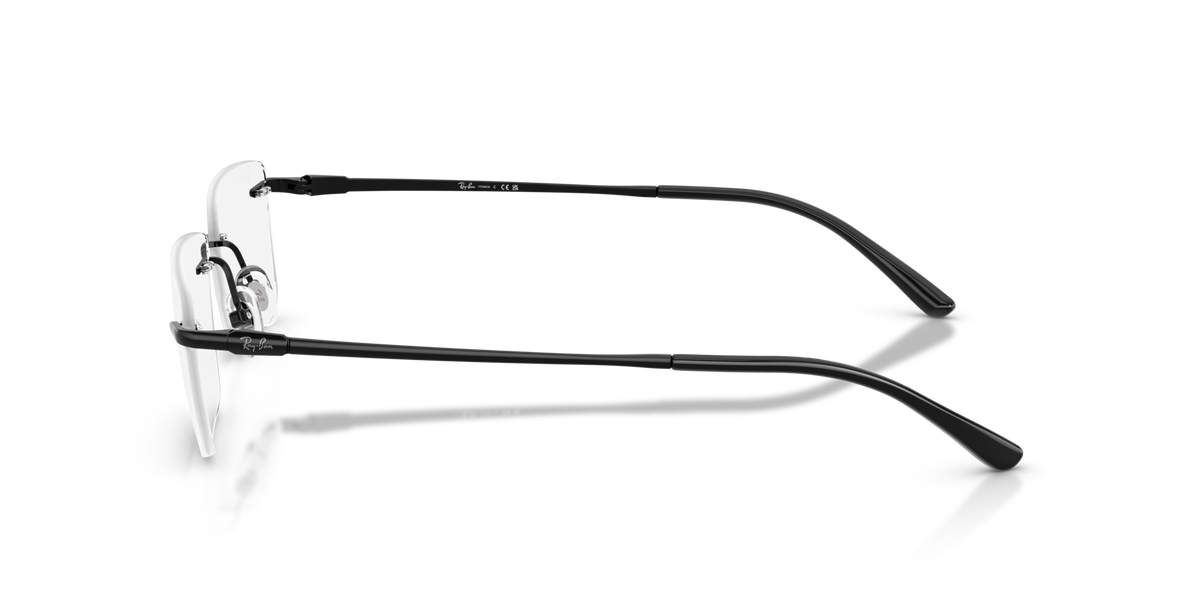 Ray-Ban RX8781D 1244 black eyeglasses 56mm side view