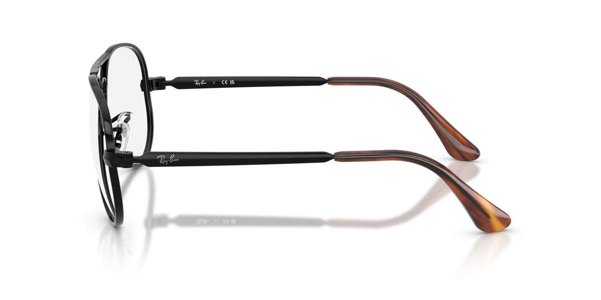 Ray-Ban RX3925V 2509 black eyeglasses 58mm side view