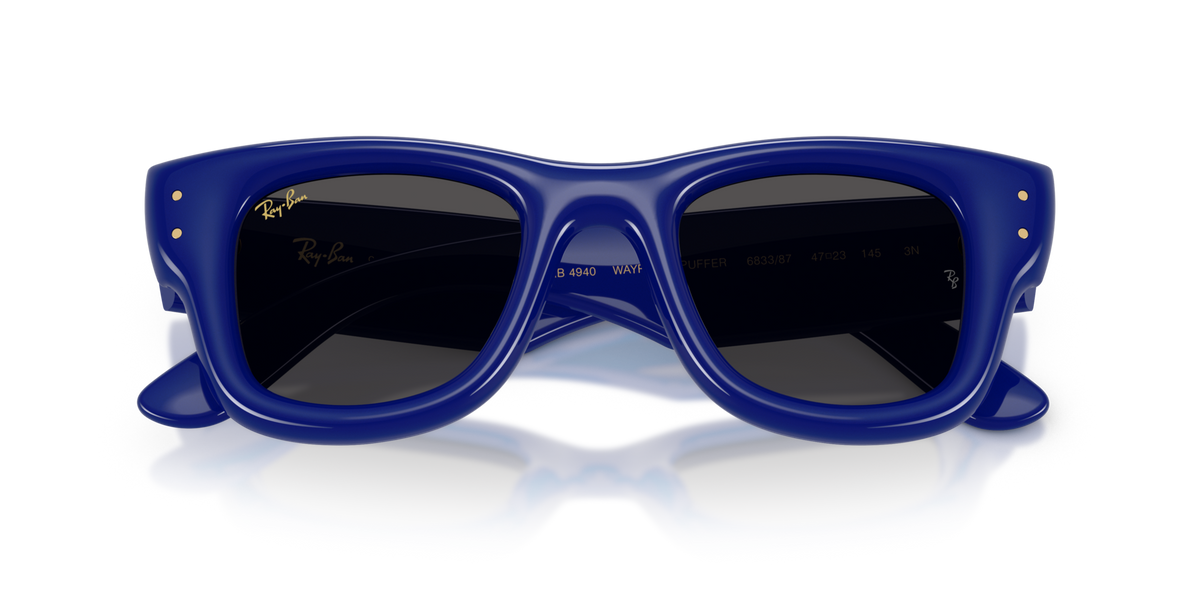 Ray-Ban RB4940 683387 blue sunglasses 47mm folded view