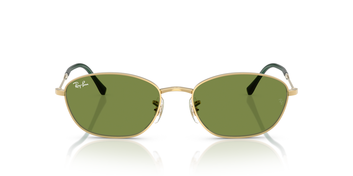 Ray-Ban RB3749 001/4E arista gold sunglasses 55mm