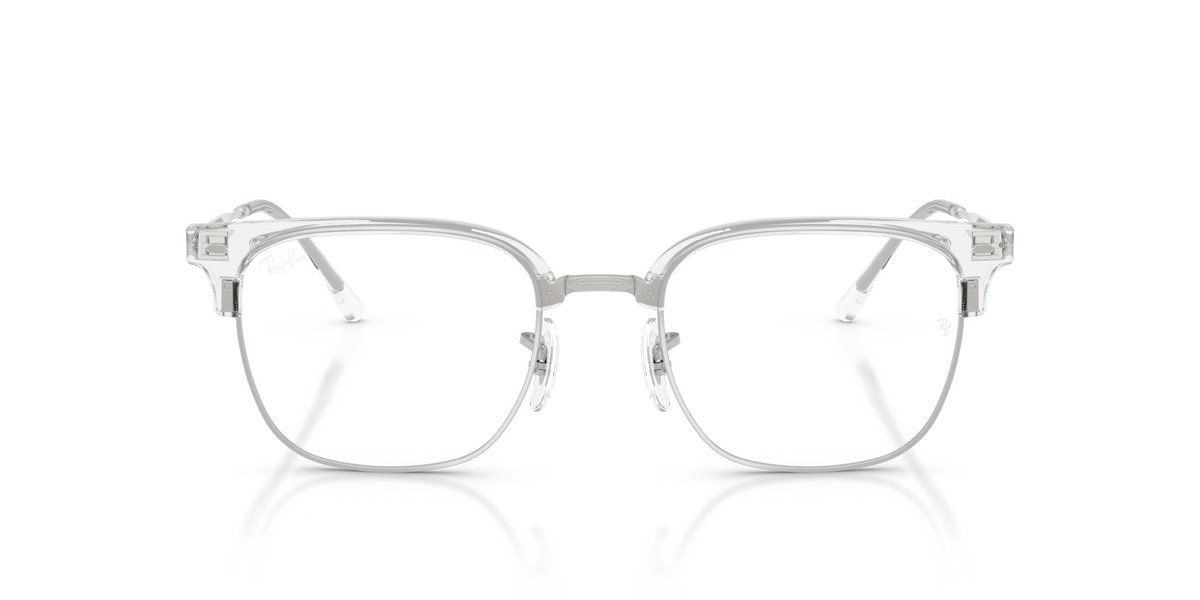 Ray-Ban RX7216 2001 transparent on silver eyeglasses 51mm