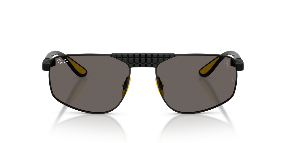Ray-Ban RB3776M F128B1 matte black sunglasses 58mm