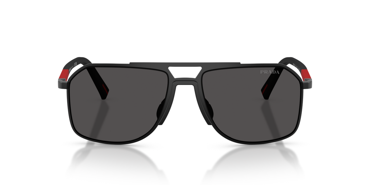 Prada Linea Rossa PSB51S 1BO06F matte black sunglasses 56mm