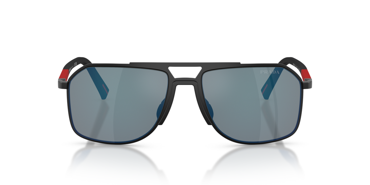 Prada Linea Rossa PSB51S 1BO08F matte black sunglasses 56mm