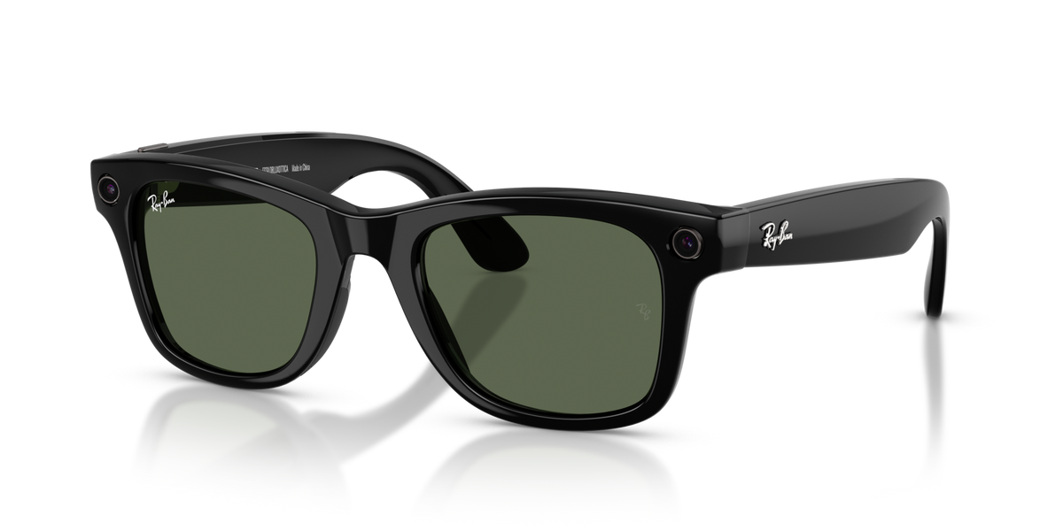 Ray-Ban Meta RW4012 601/71 smart sunglasses 53mm angled view