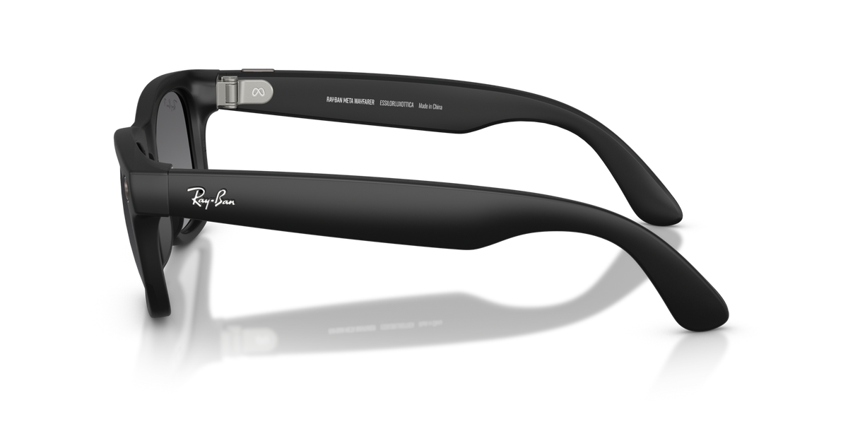 Ray-Ban Meta RW4012 601ST3 smart sunglasses 53mm side view