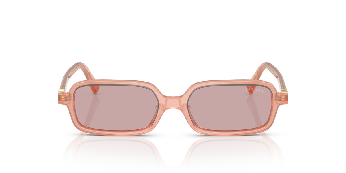 Miu Miu MU11ZS 20I60V opaline pink sunglasses 51mm
